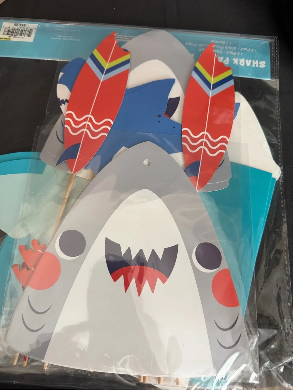 Shark Party Set - 13 Piece - NWT